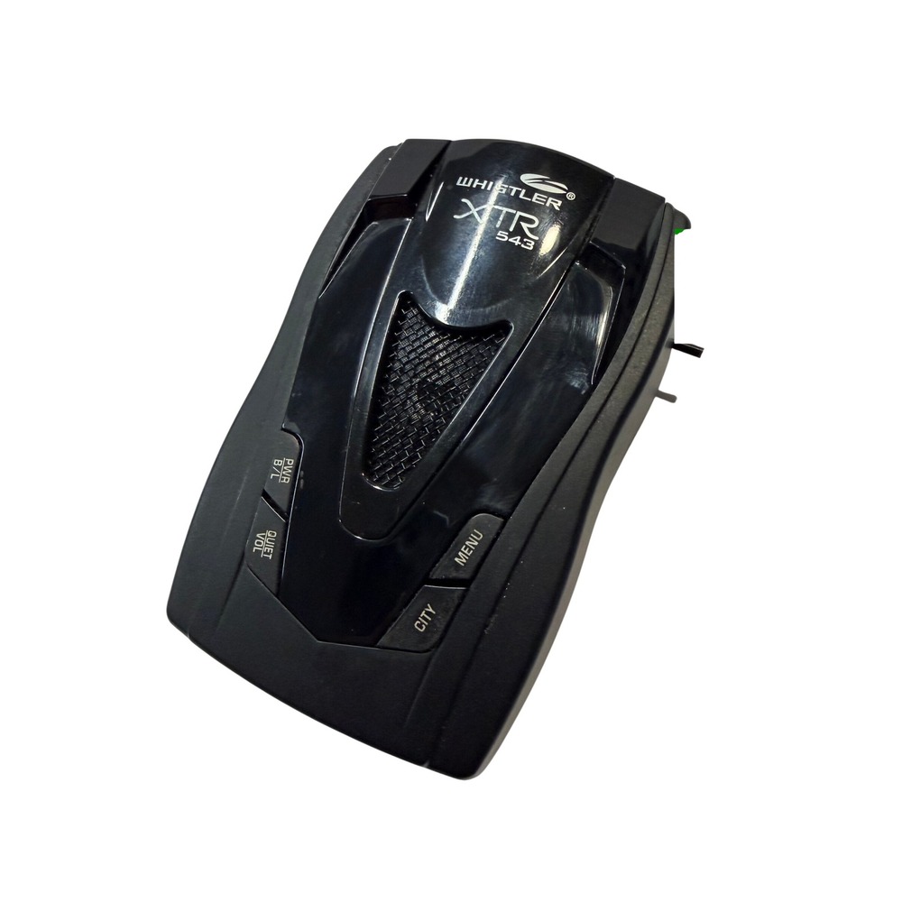 Whistler XTR-543 Radar Laser Detector 360 Degree Total Band Protection Black